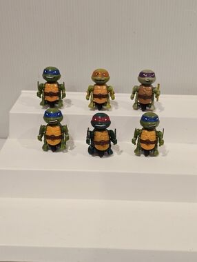 Teenage Mutant Ninja Turtles TMNT T-Sprints Mini Figure Set